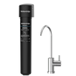 Undersink Water Filtration System With Dedicated Faucet