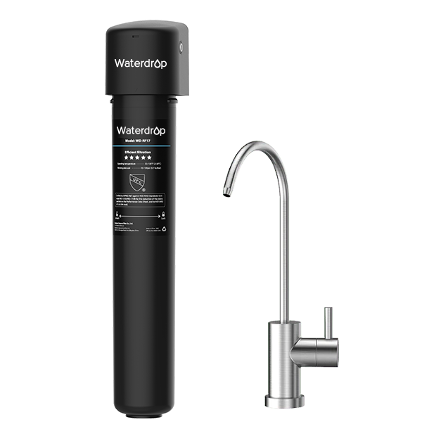 Undersink Water Filtration System With Dedicated Faucet