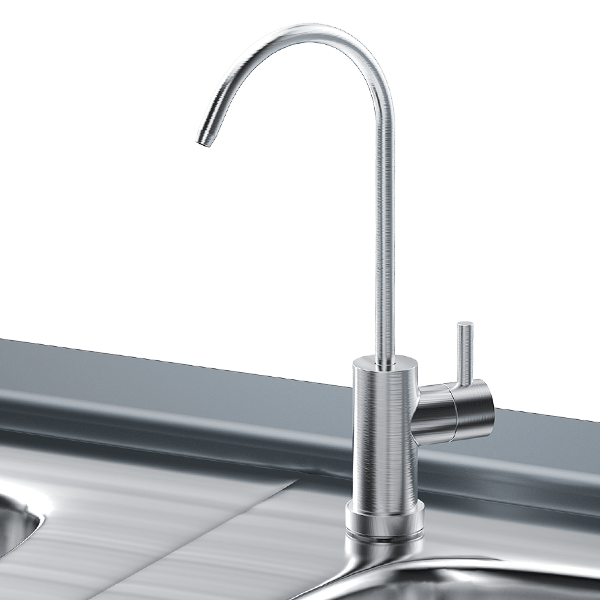 Undersink Water Filtration System With Dedicated Faucet